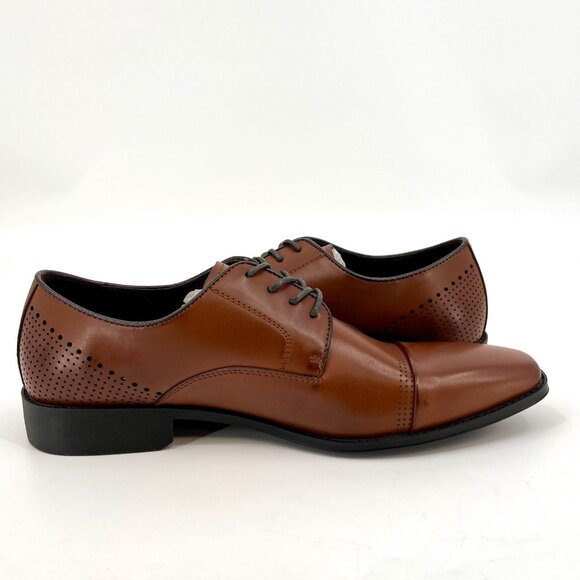 Unlisted by Kenneth Cole Men\'s Lesson Plan Oxfords - Cognac - Size 7M main image 5